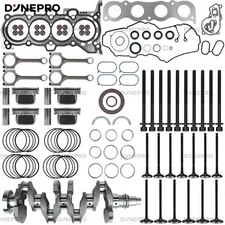 For Hyundai Elantra Kia 2.0L G4NA Engine Overhaul Rebuild Kit - Crankshaft Rods
