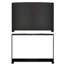 New for MSI GF65 Thin 9SD 9SE MS-16W1 W2 15.6"Laptop LCD Back Cover Front Bezel