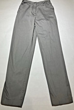 J. Jill Stretch Gray Flat Front Pants Women's Size 4 young professionals busines
