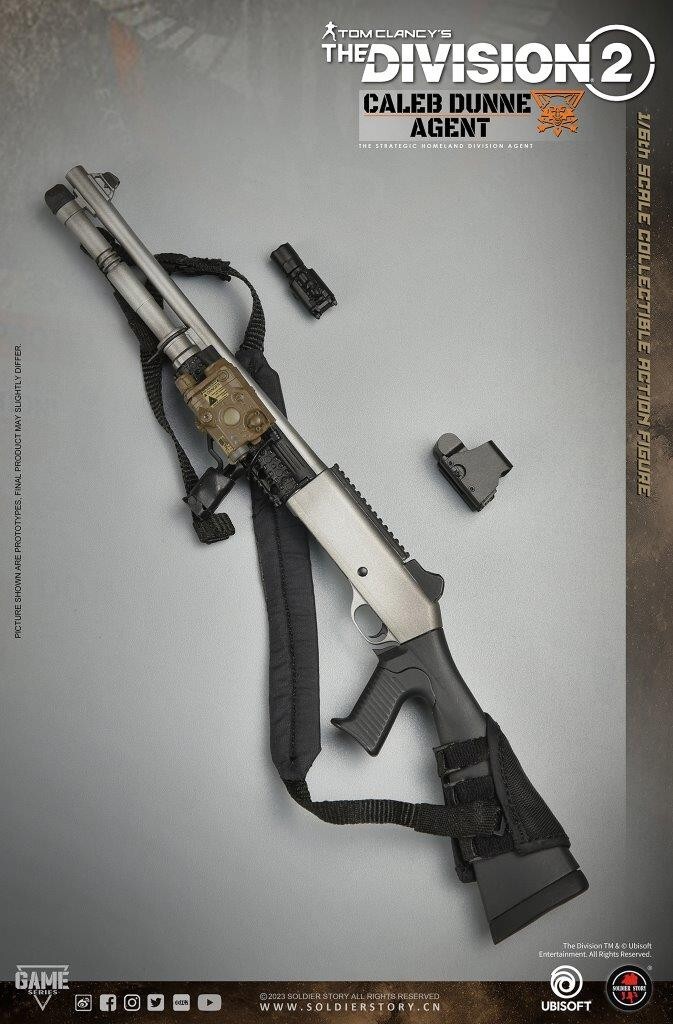 1:6 Soldier Story The Division 2 Agent Caleb Dunne Super 90