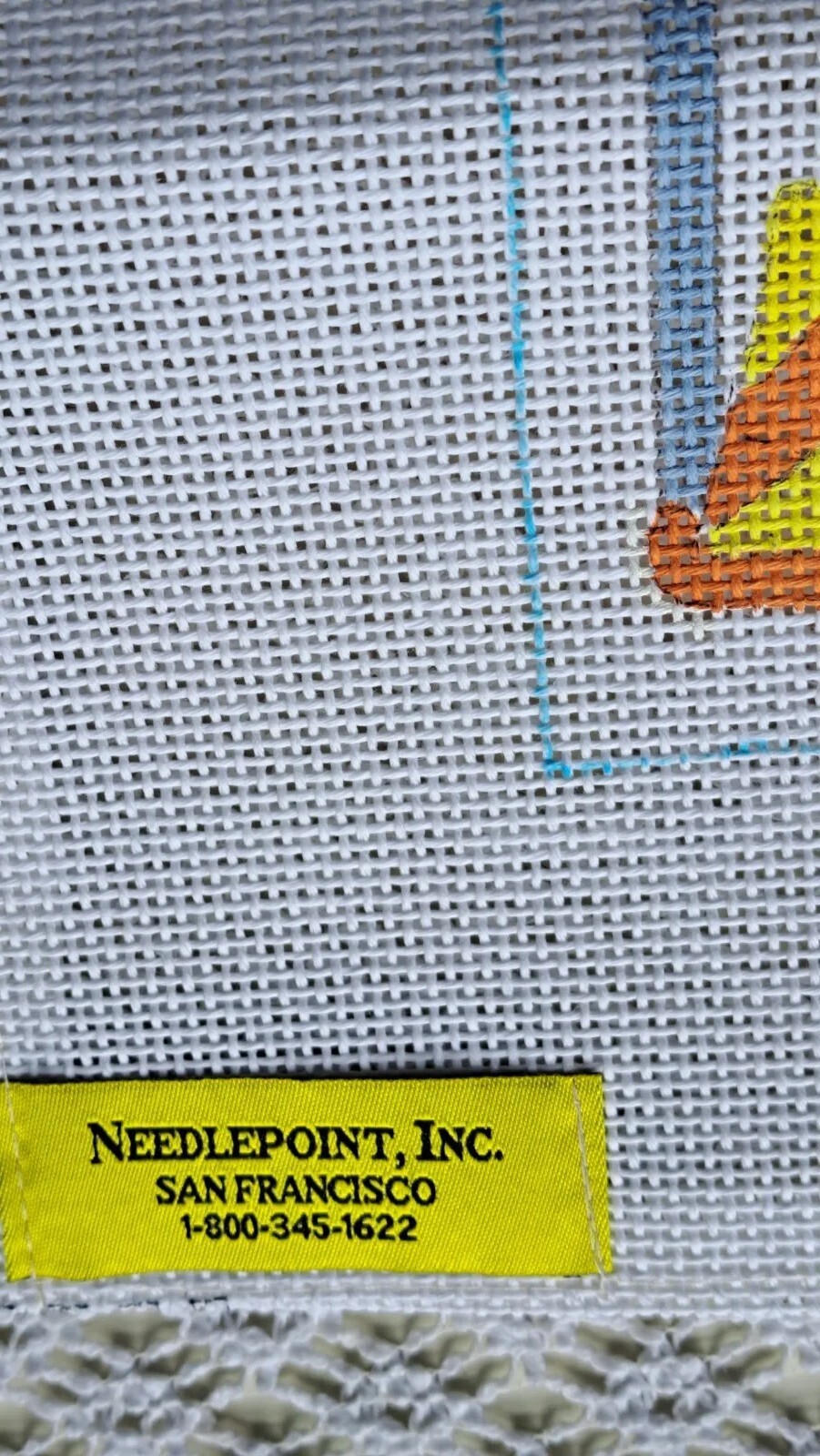 Needlepoint INC San Francisco Canvas Needlepoint kit "Kids Alphabet