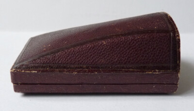 Écrin Ancien à Bijou En Forme De Sabot - XIXe Siècle, Objet De Collection Vintage