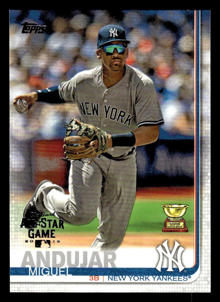 2019 Topps #132 Miguel Andujar All-Star Game Foil Stamp Extra 35% Off 4+
