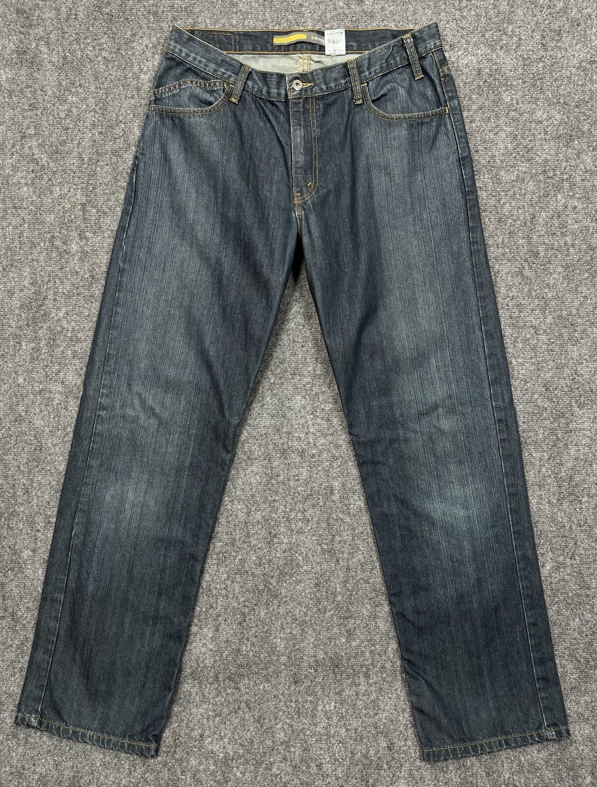 Levis SilverTab Men’s 36x34 Relaxed Loose Baggy Y2K Fade Jeans