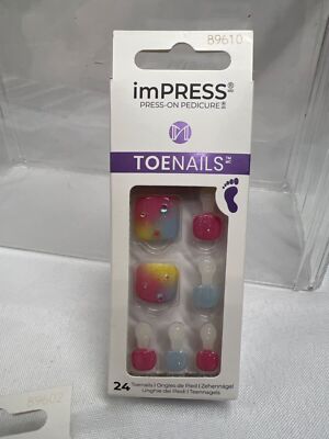A Kiss Impress Press On Nails Manicure Pedicure U CHOOSE BuyMoreSave+CombineShip