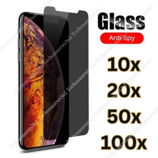 Privacy Screen Protector Tempered Glass Lot For iPhone 14 13 12 11 Pro Max XR 8