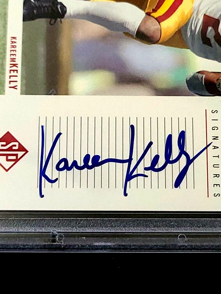 2003 UD SP Game Used Significant #SS-KK Kareem Kelly /99 RC Rookie PSA 10 POP 2 - Image 4 of 4