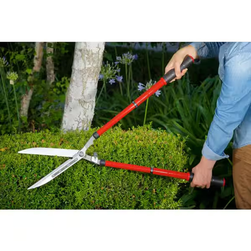 Corona Extendable Reach Hedge Shears - 10 Inch, Brush Bushes Trimming Pruning