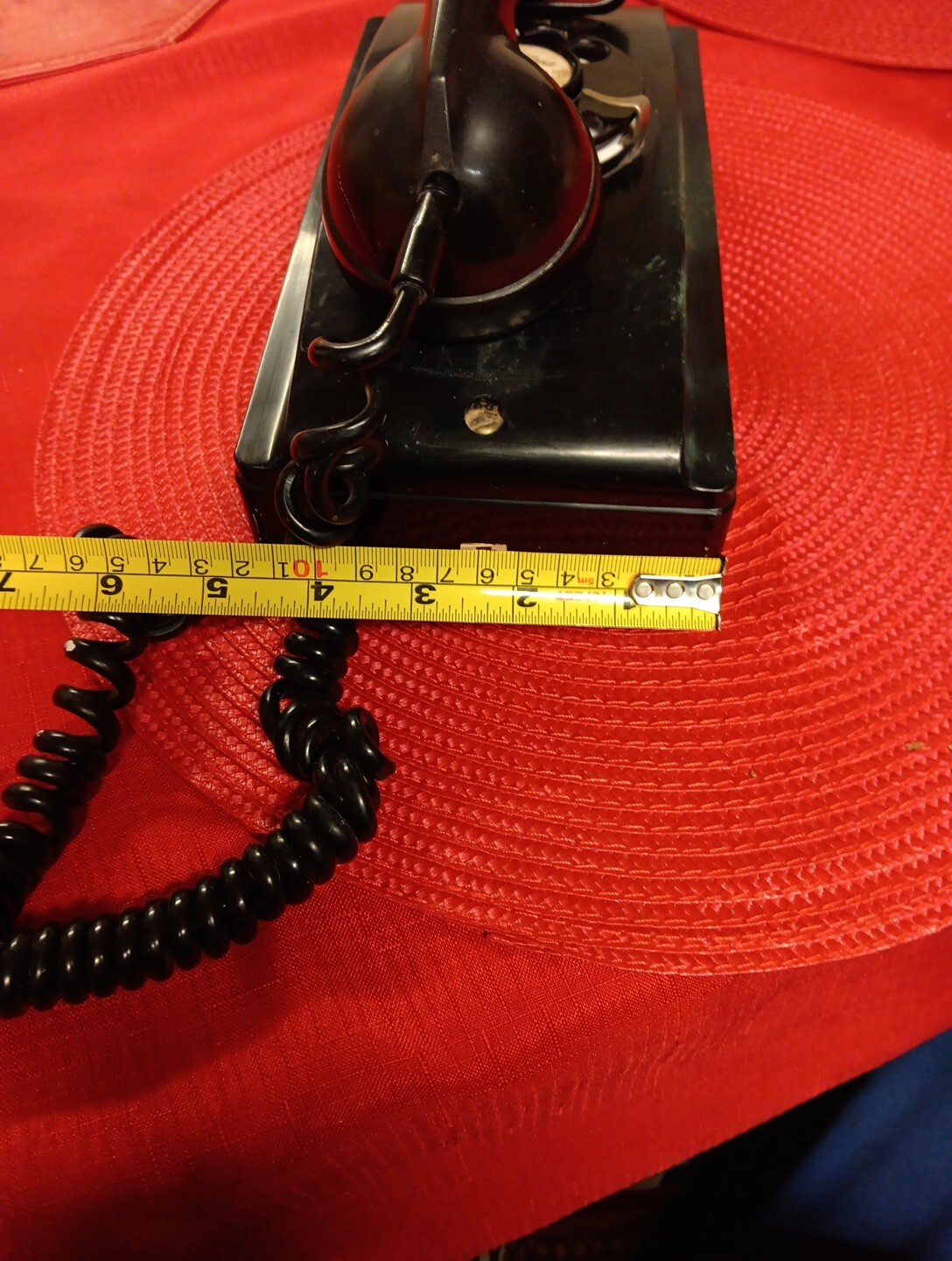 VINTAGE WESTERN ELECTRIC BLACK ROTARY WALL PHONE eBay