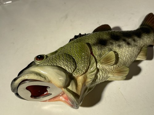Bass Fish Bottle Opener Handheld 5.5" New Open Box NOB - Picture 13 of 24