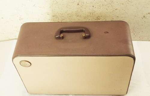 Vintage Singer 401A 403A 500 501A Schräg Nähmaschine Hartschalenkoffer Top Cover - Bild 3 von 14