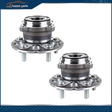 Pair Rear Wheel Bearing Hub For 2007-2011 Honda CR-V AWD 2007-2012 Acura RDX 4WD
