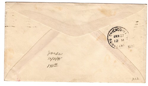 #716 Lake Placid Olympics First Day Cover 1932 - Planty #56 1st Beverly Hills - Picture 2 of 2