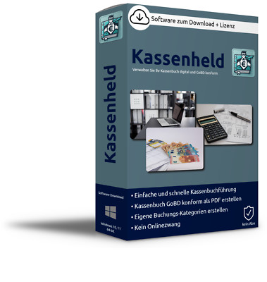 Digitales Kassenbuch GoBD Export PDF Führung des Kassenbuchs ohne EXCEL