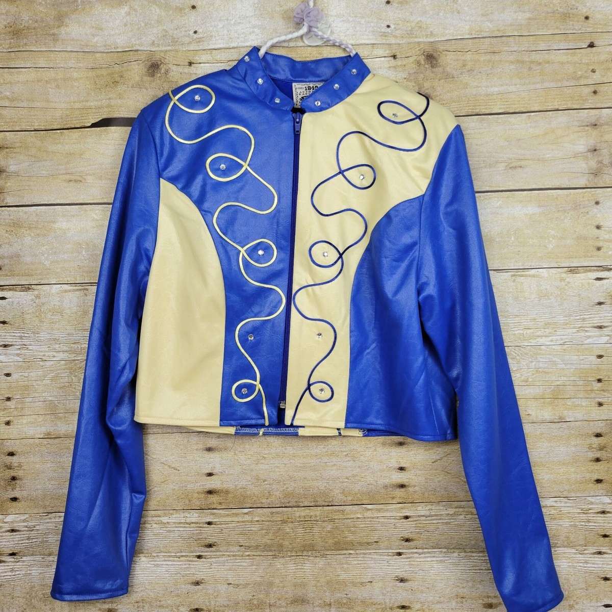 NWT Vtg 1849 Authentic Ranchwear Jacket Womens Sz S Blue