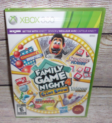 Brand New Xbox 360 Family Game Night 4: The Game Show Factory