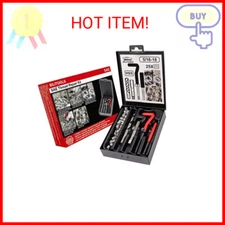 BILITOOLS 5/16-18 inch Thread Repair Kit, HSS Drill Helicoil Repair Kit SAE