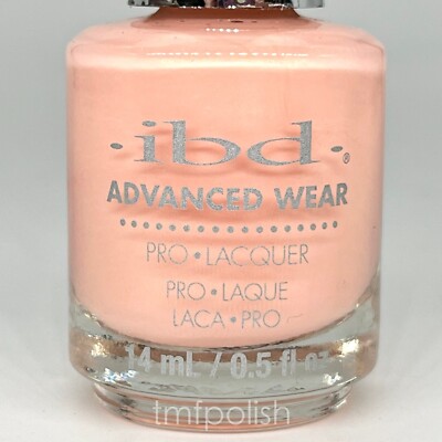 Brand New IBD Advanced Wear Nail Polish - Pinkies N Cream - Full Size