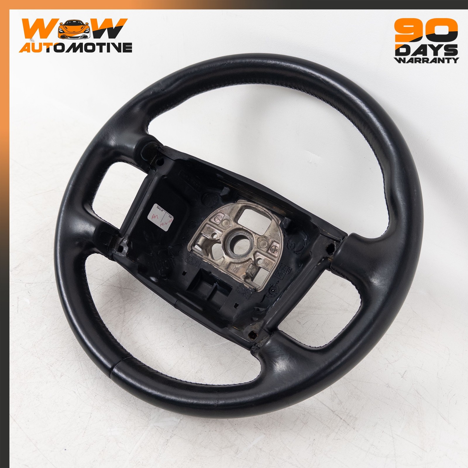 04-17 BENTLEY CONTINENTAL GT GTC FLYING SPUR DRIVER STEERING WHEEL BLACK OEM