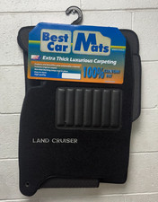 1991-1997 Toyota Land Cruiser Custom Black Carpet Floor Mats 1991-1997 Toyota Land Cruiser Custom Black Carpet Floor Mats