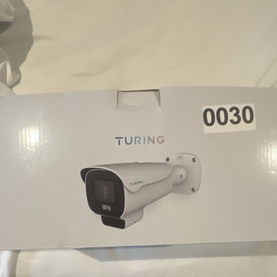 Turing 2MP Bullet IP Network Wired Outdoor Security Camera, White (1-Pack)