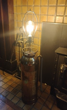 Vintage Elkhart Brass Copper Fire Extinguishe...