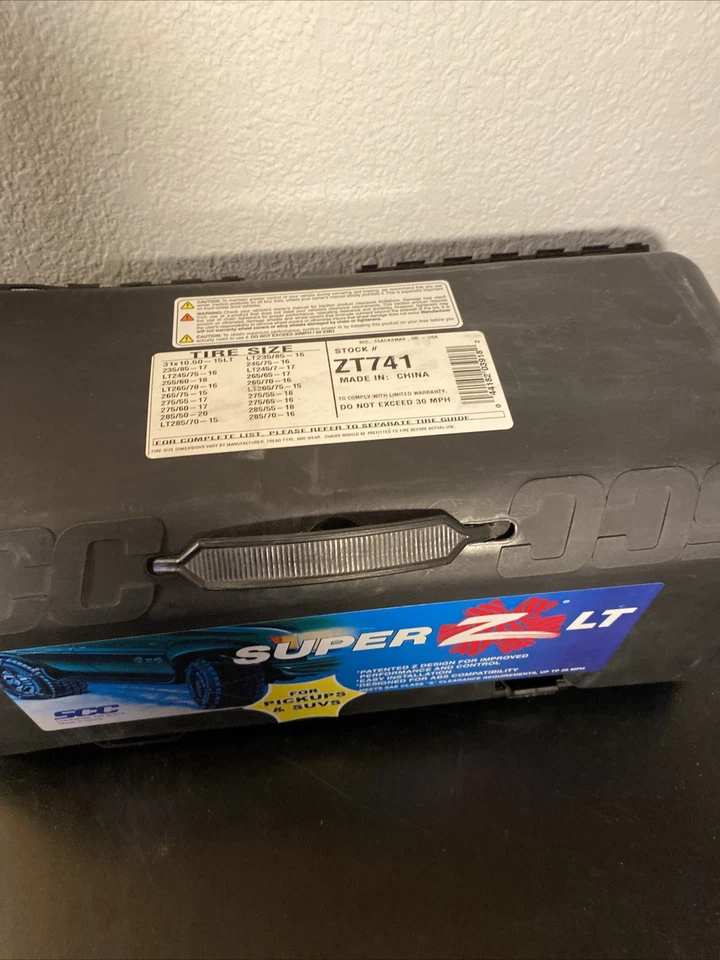 ZT741 Super Z LT Light Truck Cable Tire Snow Chains - Never Used - Image 3 of 4
