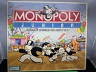 1990 Monopoly Junior Jr. Parker Brothers Almost Complete Board Game Vintage