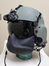 Gentex HGU-55/P Aircrew Flight Helmet W/ ANVIS 6 Mount Blackhawk Night Stalkers