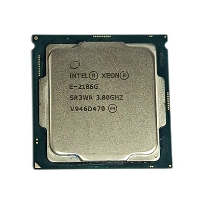 Intel Xeon E-2186G   6-Kern, 3.8 GHz, 12 MB Cache, LGA1151, ECC, SR3WR