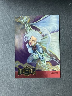 1995 Metal Marvel #13 Storm Metal Blasters