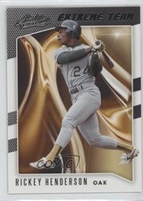 2021 Panini Absolute Extreme Team Retail Rickey Henderson #ET-8 HOF 17hc