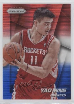 2014-15 Panini Prizm Red White & Blue Pulsar Prizm Yao Ming #240 HOF 2vh