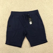 Greyson Gotham Shorts Mens Large Navy Blue New Fleece