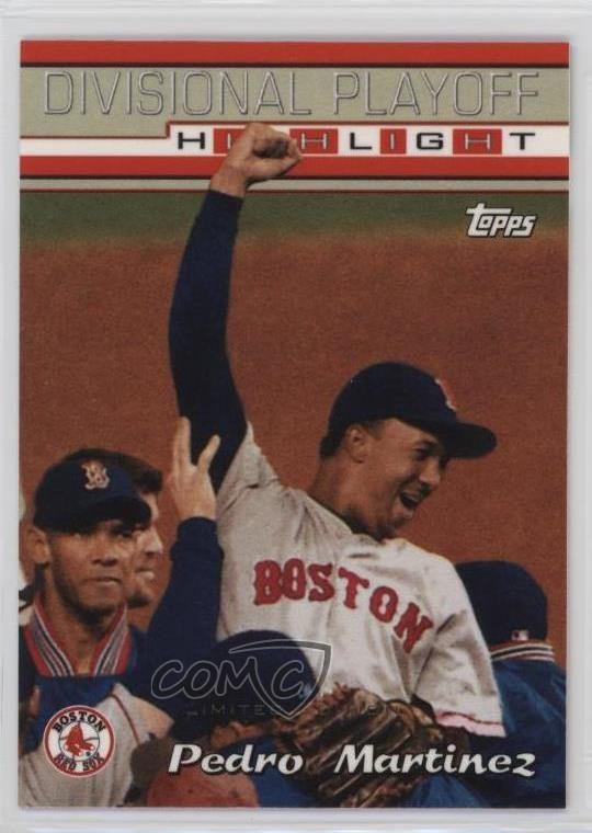 2000 Topps Divisional Playoff Highlight Limited Edition Pedro Martinez HOF 0w7