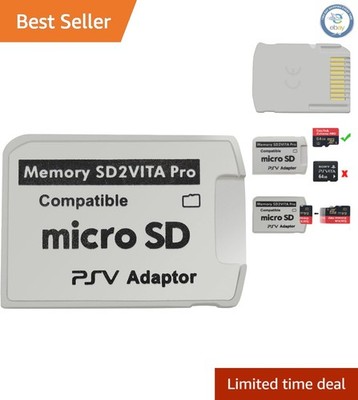 Fast Loading SD2Vita 5.0 MicroSD Memory Card Adapter for PS Vita Console
