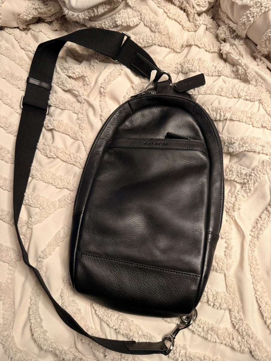 Coach Black Backpacks for Men for sale | eBay