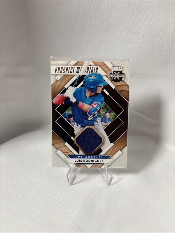 2020 Panini Elite Extra Edition - Prospect Materials Luis Rodriguez #PM-LR