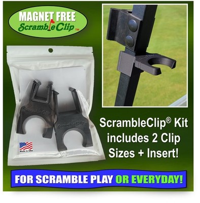 SCRAMBLECLIP BALL RETRIEVER HOLDER KIT FOR SCRAMBLESTICK INCLUDES 2 CLIPS NEW!