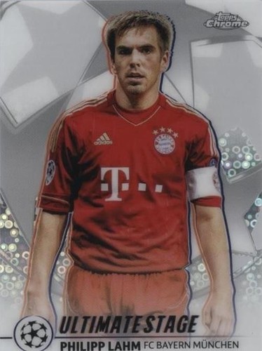 2025-26 Topps UEFA Club Ultimate Stage Chrome Philipp Lahm AQUA 