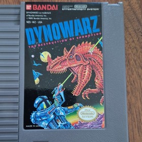 Bandai Dynowarz: The Destruction of Spondylus NES w/ Manual NTSC-U/C 1989