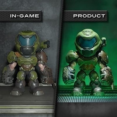 Tubbz Anatra Da Bagno Collezionabile Doom Marine (Slayer) - Statuetta In Gomma Con Licenza Ufficiale Numskull - 3