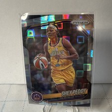 2025 Panini Prizm WNBA Shey Peddy #136 WNBA Logo Prizm