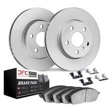 For Cadillac CTS 09-15 Brake Kit DFC GEOMET Plain Front Brake Kit w 5000
