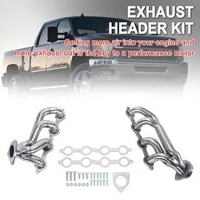 Exhaust Headers Fit Chevy Silverado 1500 2500hd 3500hd 4.8 5.3 6.0l 2002-2016 Exhaust Headers Fit Chevy Silverado 1500 2500hd 3500hd 4.8 5.3 6.0l 2002-2016