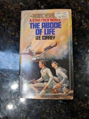 Star Trek The Abode of Life Science Fiction Paperback Book by Lee Correy 1982