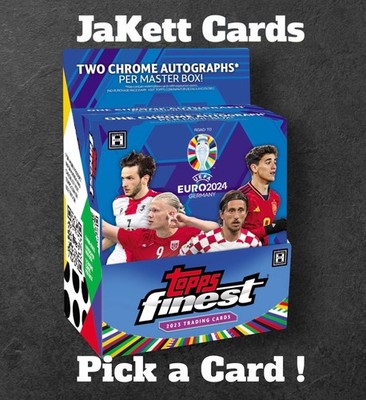 2024 Topps Finest Road to UEFA Euro - Pick Your Card