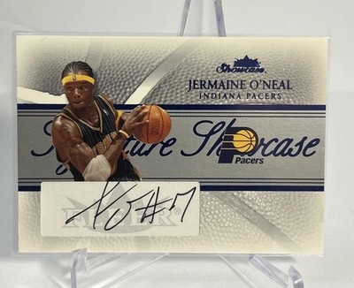 2004-05 Fleer Showcase - Signature Showcase Jermaine O'Neal #SGA-JO /150 (AU)