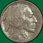 1914 Buffalo Nickel Brilliant Uncirculated BU Coin #41472