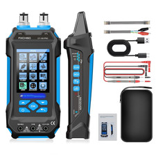 11 in 1 Network Cable Tester with 60000 Digit Multimeter 7 Wavelengths OPM 10Km/